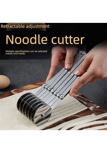 Symbee 5 Tekerlekli Paslanmaz Çelik Pasta Dilimi Aracı - Hamur Kesici, Pizza Ve Pastane Malzemeleri İçin Pratik Kullanım Diğer