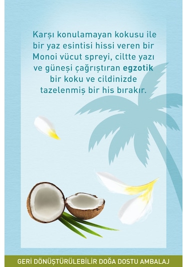 Yves Rocher Monoi Vücut Spreyi 125 ML