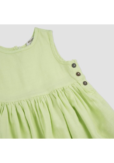 Kız Çocuk Eteği Volanlı Elbise 2411gb26040-4521 001