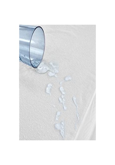 Micro Su Sıvı Geçirmez Alez Yatak Koruyucu Çift Kişilik 160 200 Beyaz