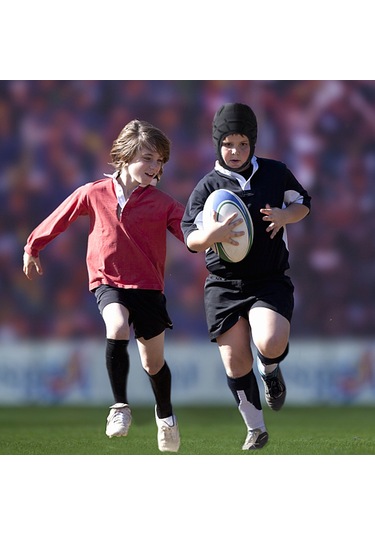 Geeroyoo Çocuklar İçin Yüksek Darbe Dirençli Eva Köpük Kaleci Kaskı, Ayarlanabilir Kayışlar, Nefes Alabilir Delikler, Kırmızı S Boy Kırmızı