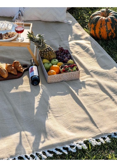 Battaniye Pamuk Miren 180x200 Cm Hardal