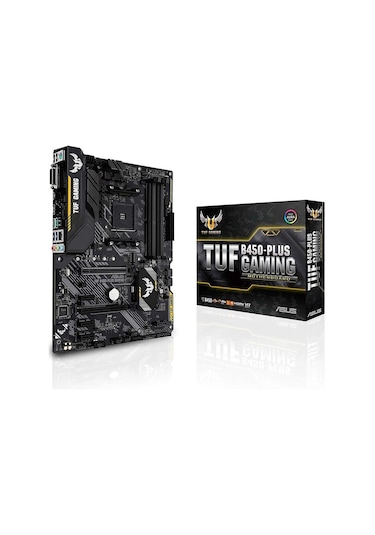 Asus TUF B450-Plus Gaming AMD B450 4400 MHz (OC) DDR4 Soket AM4 ATX Anakart