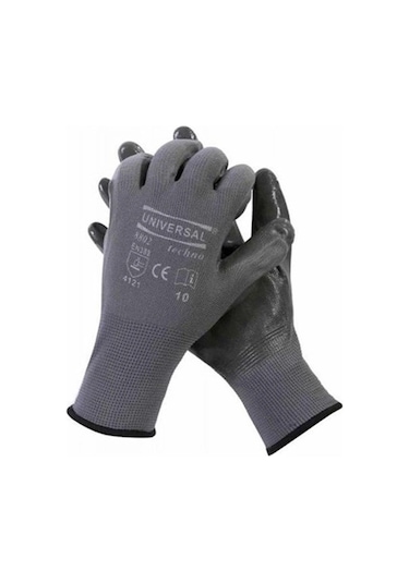 Unıversal 8802 Nitril Kaplama Eldiven-4954