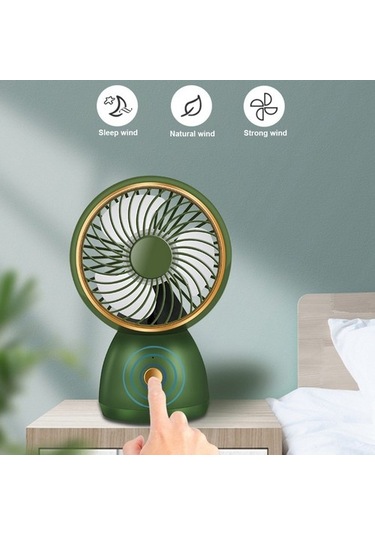 3 Hız Taşınabilir Hava Soğutma Fanları Usb Masaüstü Mini Fan Ayarlanabilir Kafa Hava Soğutucu Ofis Ev Seyahat Için, Pembe 7768 Renkli