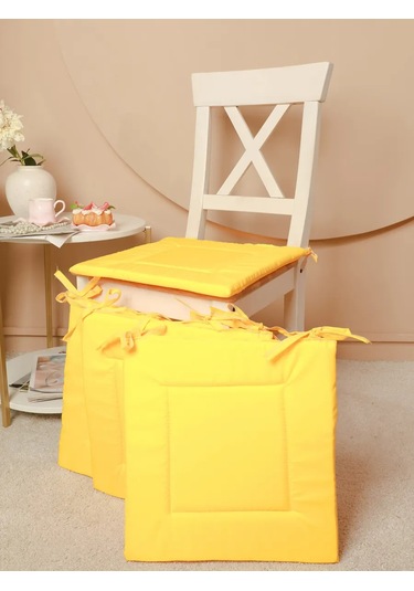 Mercity 40x40 Sandalye Yastığı Seti, 4 Parç 157961158 Gri