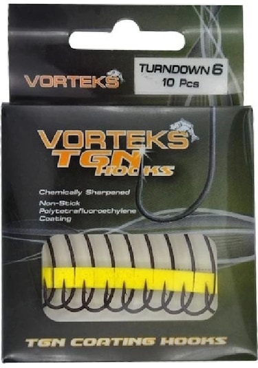 Vorteks 67813 Wide Tgn Sazan İğnesi 10 Lu Paket No:2 - Standart