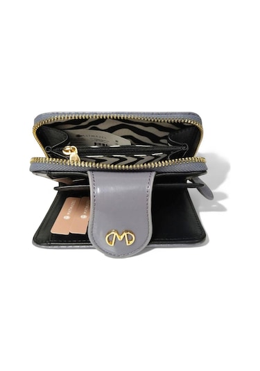 13x9x3 -matmazel Kadın Cüzdan-203210405 Lila/siyah