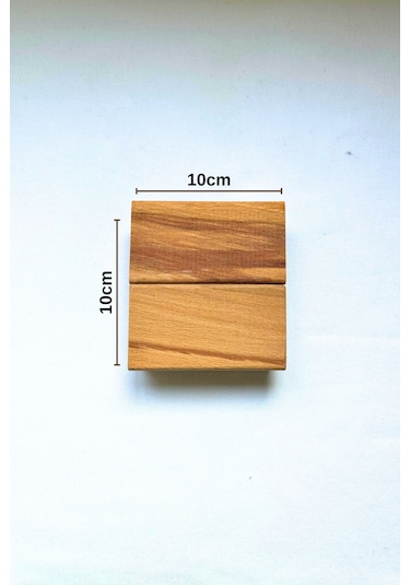 4 Lü Ham 1. Sınıf Masif Ahşap El Yapımı Bardak Altığı S Ahşap