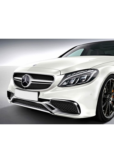 Mercedes C-class Uyumlu Yedek Parça W205 İçin Uyumlu 2014-2018 C63 Dizayn Gri Panjur