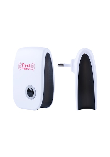 Geeksen Ev İçin Ultrasonik Sıçan Ve Haşere Kovucu Cihazı - 220v Avrupa Standartı - 80-120 M² Etki Alanı - 22-65khz Frekans
