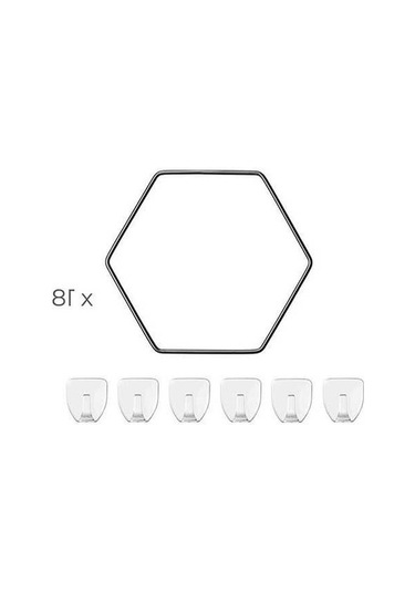 Ebitda 18 Adet Bitki Desteği Kafes, Tırmanma Dekorasyonu, Zincir Izgarası, Duvar Montajı