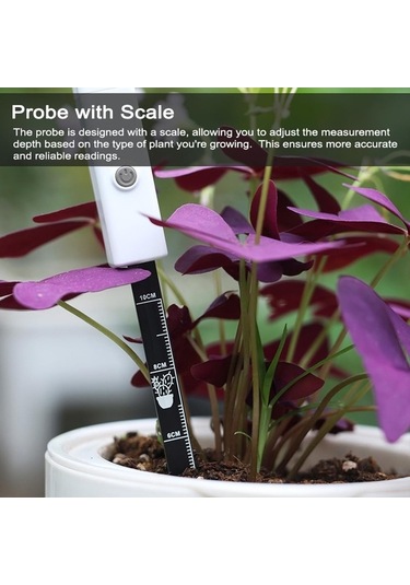 Ganzhoushop Toprak Tfixol Test Taşınabilir Işık Ölçer Ev & Bahçe Cihazı Bitki Yetiştirme Aleti Adet 1 1 Adet
