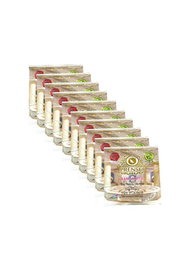 Prenses Hamam Otu Toz Tüy Dökücü Gül Kokulu Bay Bayan 10 x 150 G