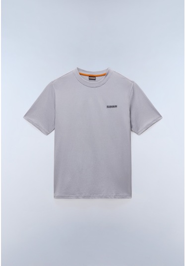 Napapijri S-small Box Ss Erkek T-shirt-31966 Açık Gri