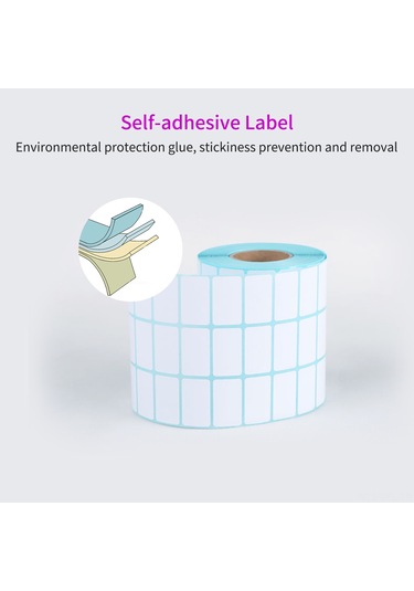 Dofolink 40x20mm Tek Sıra Rulolu Termal Etiket - 700 Adet, Üçlü Koruma, Uluslararası Lojistik Ve Barkod Yazdırma İçin 1 Rulo