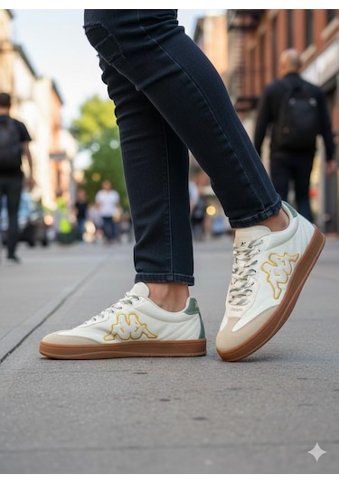 Kappa Kp-1039 Santiago Rahat Orijinal Ürün Sneaker Ayakkabı Bej