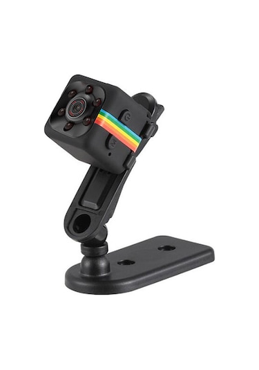 Neevoyu Quelima Sq11 Siyah Mini Dvr Spor Kamerası - Döner Klip, Sürekli Kayıt, 120 Derece Lens, 720p Video