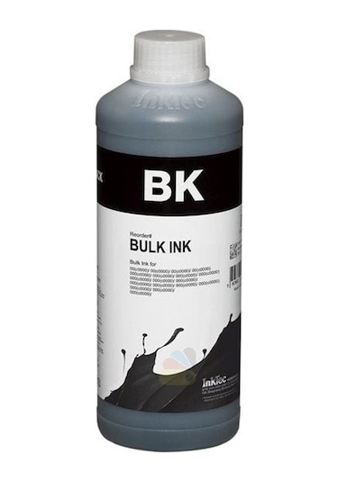 Inktec Pigment Epson Mürekkep 1 Litre Siyah Bk8681989116320 Inktec