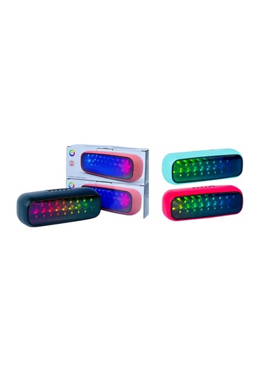 Platoon Pl-4458 Sd,usb Girişli Rgb Işıklı Bluetooth Speaker Ms-a11