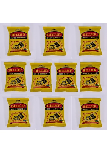 Billur Kuru Kahvecisi Türk Kahvesi 10 x 100 G