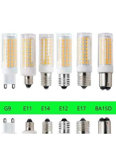 Agoodshop E17 Tarzı G4 M Ledler Mısır Ampuller Ba15d E11 E12 E14 E17 G4 G9 Led Işıklar 9w Ev Ev Içi