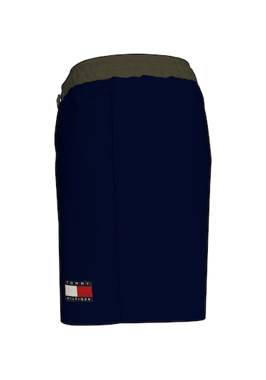 Tommy Hilfiger Medıum Drawstrıng Erkek Mavi Deniz Şortu - Um0um03455 Tommy Hilfiger Medıum Drawstrıng Erkek Mavi Deniz Şortu - Um0um03455
