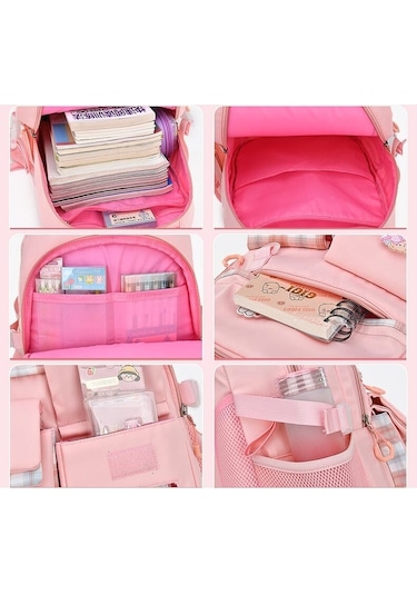 Arion Sb2068 Okul Sırt Çantası Süs Aksesuarları İle Birlikte 001