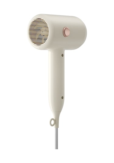 Mufunye Beyaz 1800w 220v Avrupa Plug Lüx Saç Kurutma Makinesi - 3000m İyon, 3 Sıcaklık Ayarı, 1.75m Kablolu, 50% Hızlı Kurutma, Çift Ateş Koruması