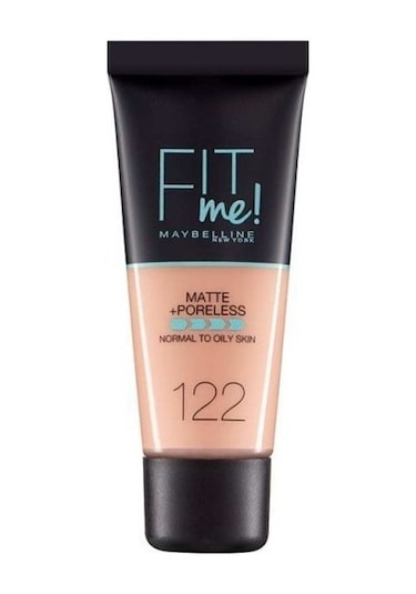 Maybelline New York Fit Me Matte+Poreless Fondöten 122 Creamy Beige