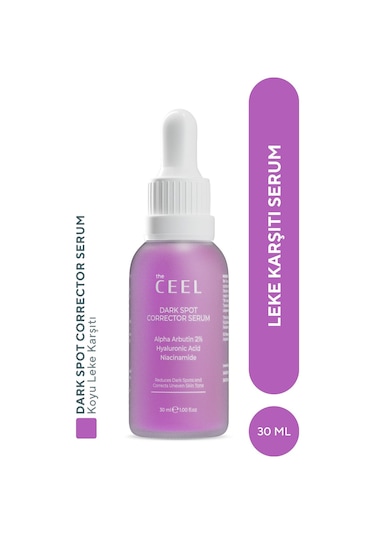 The Ceel Leke Karşıtı ve Cilt Tonu Eşitleyen Cilt Serumu, Glutatyon & Niacinamide Etkili 30 Ml