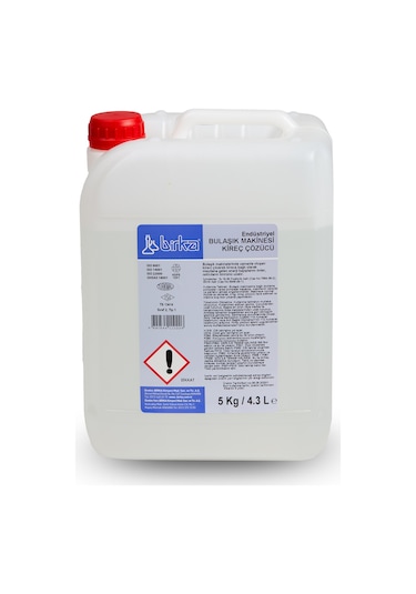 Birka Endüstriyel Bulaşık Makinesi Kireç Çözücü 5 KG