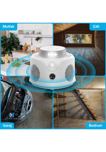 Pro Pır Sensor 360 Pest Repeller Ultrasonik-elektronik Fare Haşere Akrep Yarasa Kovucu