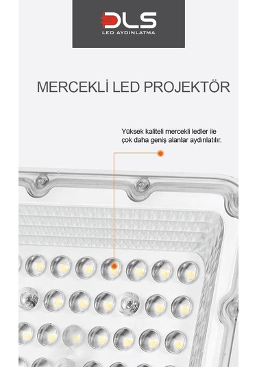 300w Bm300 Projektör Dls Park Bahçe Site Çevre Bina Tabela Dış Mekan Led Lamba