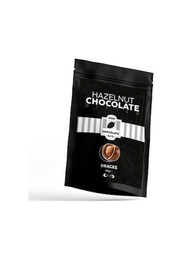 One Chocolate Bitter Çikolatalı Fındık Draje 90 G