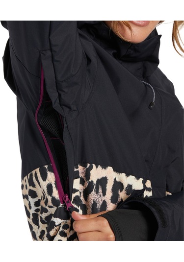 Dc Dc Kadın Snowboard Ceketi Cruiser Big Cat Xnyk Bej
