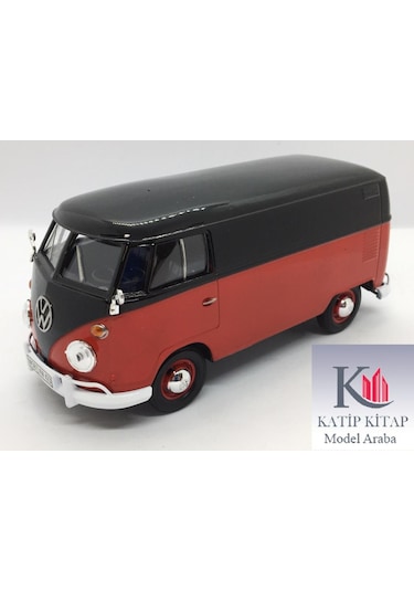 Motormax Volkswagen Type 2 Delivery Van 1/24 Kır-siyah Model Araç