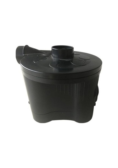 Novahub 4d Pil Hava Pompası - Taşınabilir 3 Nozullu Hava Yatağı Pompası - Siyah - Hızlı Şişirme Hava Yatağı Pompası Siyah