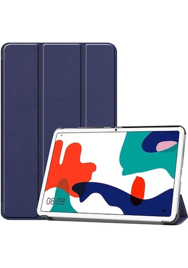 Huawei Uyumlu Mate Pad 10.4 Zore Smart Cover Standlı 1-1 Tablet Kılıf