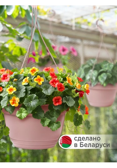 Ho'me Dış Mekan Askılı Saksı Seti, 8 Parça, Her Biri 7 L 373613015