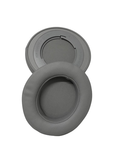 Youmex Razer Kraken 7.1 V2 Uyumlu Gri Protein Deri Hafıza Köpük Değiştirme Kulaklık Örtüsü Gri