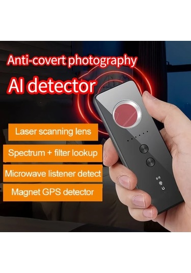 Honeybeeshop Otel Akıllı Kamera Dedektörü Kızılötesi Lazer Hırsızlık Önleme Gizlilik Koruma Sinyal Tespit Cihazı