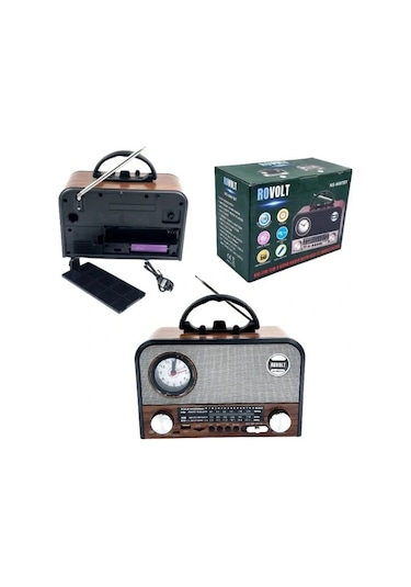 Nns Ns-6697bt Taşınabilir Bluetooth Nostaljik Radyo 5468
