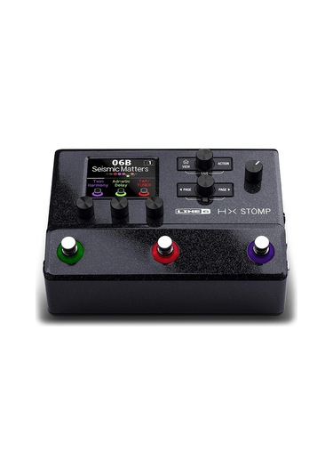 Line 6 Hx Stomp Guitar Multi-efekt Floor Processor Siyah
