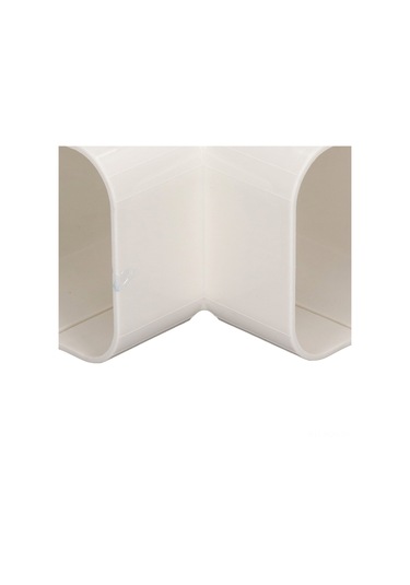 Suofeng Ac Boru Örtüsü Aksesuarı 80 Serisi Dikey Dirsek 417 - Pvc Malzeme, 1-5hp Uyumlu, Duvar Borularını Gizler Ve Temizler