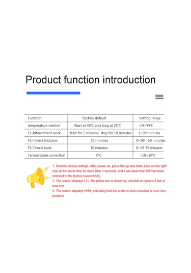 30a/dc24v Led Dijital Sıcaklık Kontrol Cihazı Akıllı Termostat Isıtma Soğutma Sıcaklık Kontrol Sistemi Sensörlü