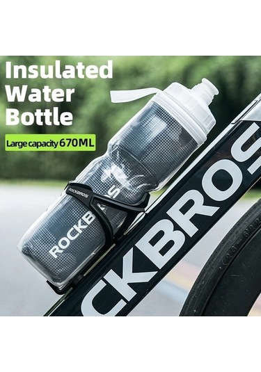 Maoyaya Rockbros 750ml Pp5 Su Şişesi, Yalıtımlı Isı Yalıtım Açık