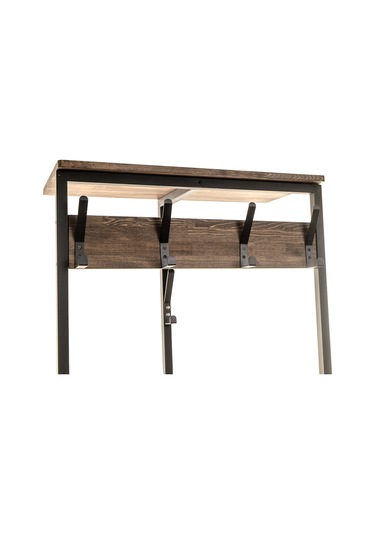 Ceketlik Ve Ayakkabılık - Ayakkabı Rafı - Elbise Askısı - Askılık Ceviz