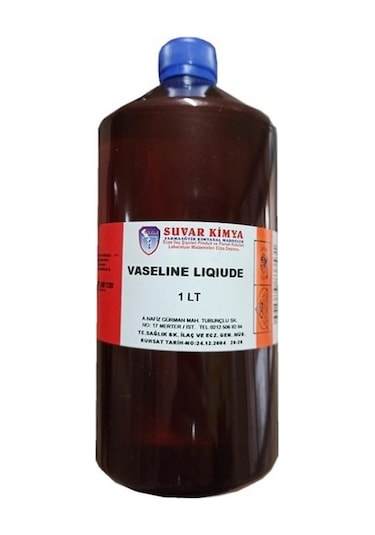 Suvar Kimya Vazelin Likit Sıvı 1 L