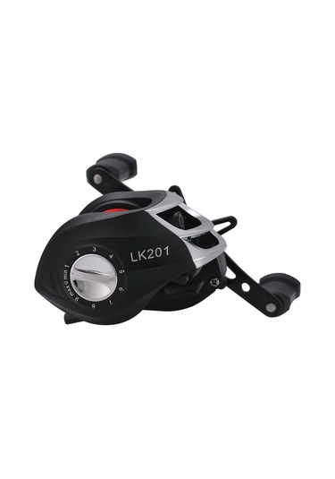 Xindoker Sol El Lk201 Metal Yem Atma Makinesi - 17+1 Piyano Rulmanlı, 7.2:1 Yüksek Hızlı Olta Makinesi